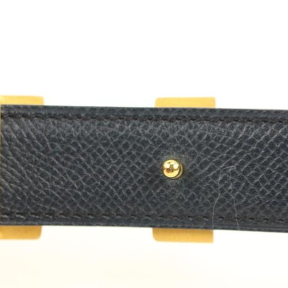Hermès 24mm Brown x Navy Reveresible H Logo Belt Kit 55h128s main image 12